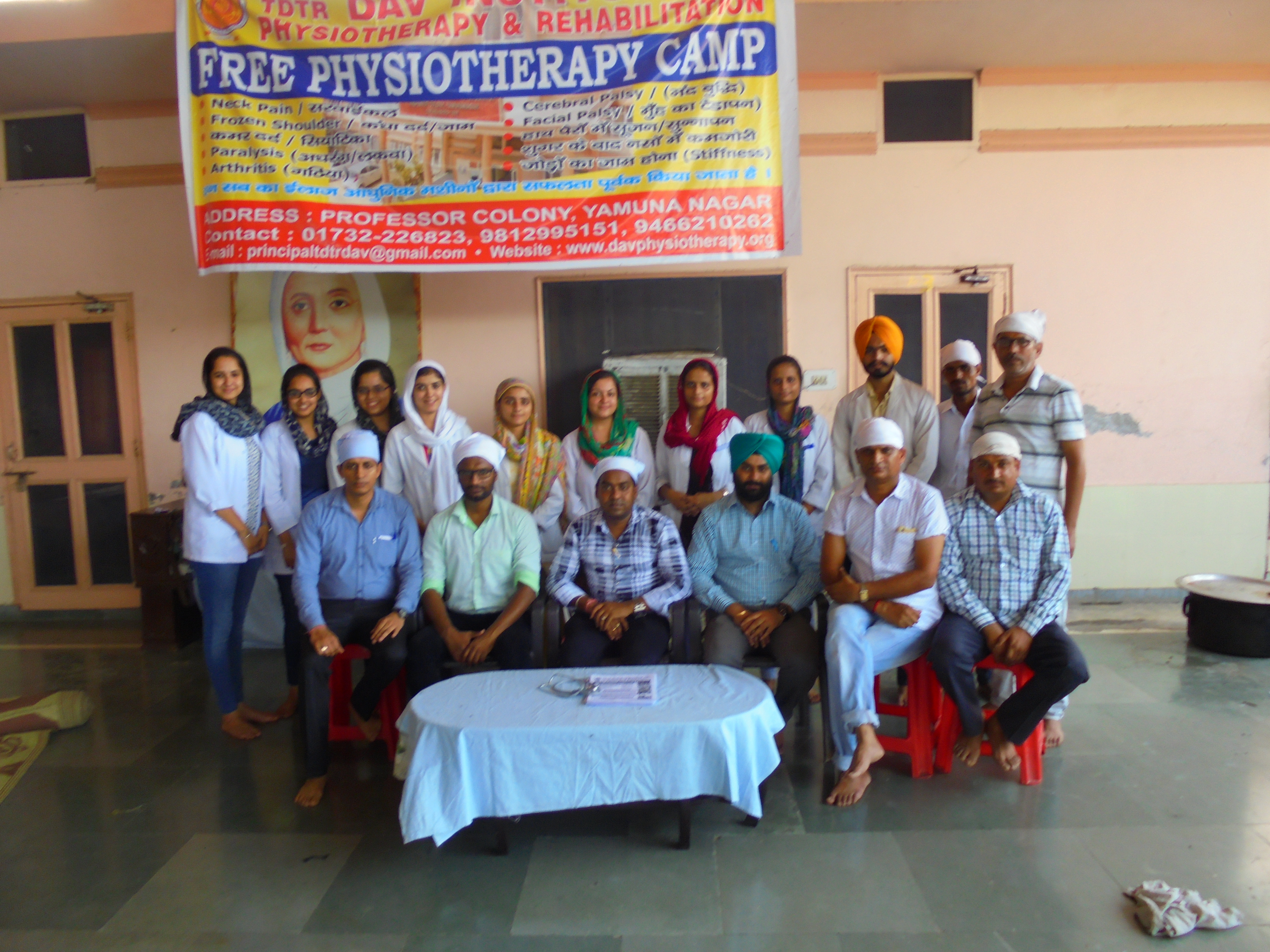 Fig. 15 Free Physiotherapy Camp